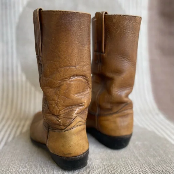Distressed Frye Vintage Campus Boots *READ DESCRIPTION* - Picture 4 of 9